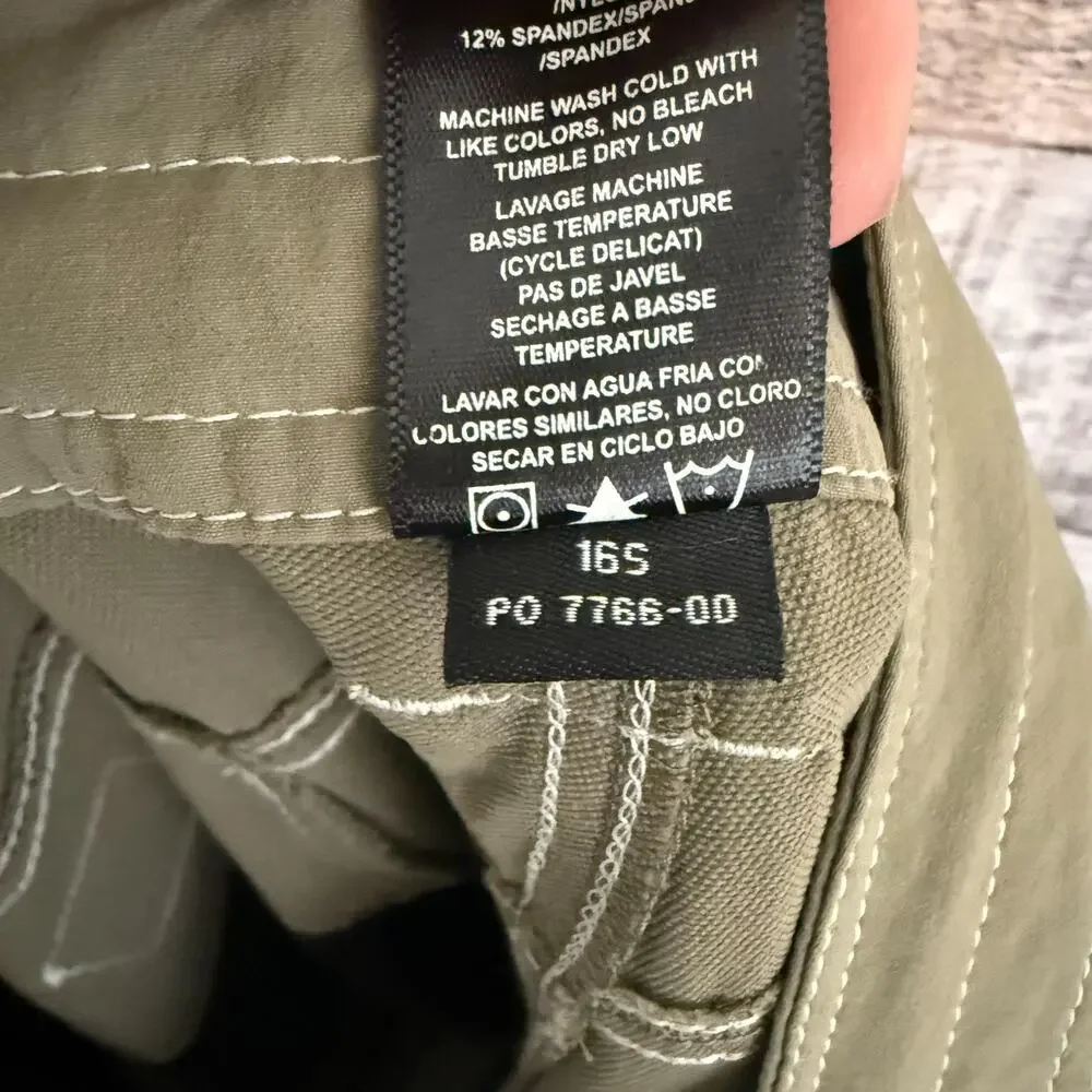 Kuhl Renegade Shorts Mens 40 Olive Stretch Performance Hiking Technical